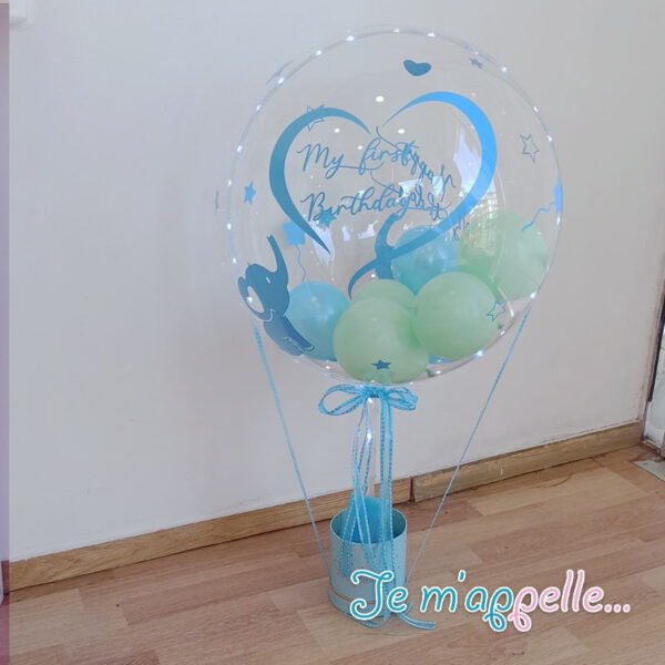 Μπαλόνι με βινύλιο My first birthday αερόστατο